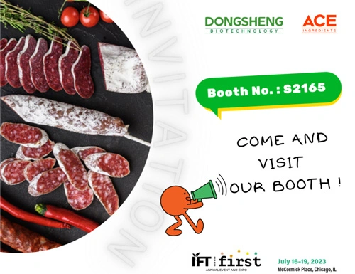 Dongsheng Biotech Exhibiting at IFT FIRST 2023